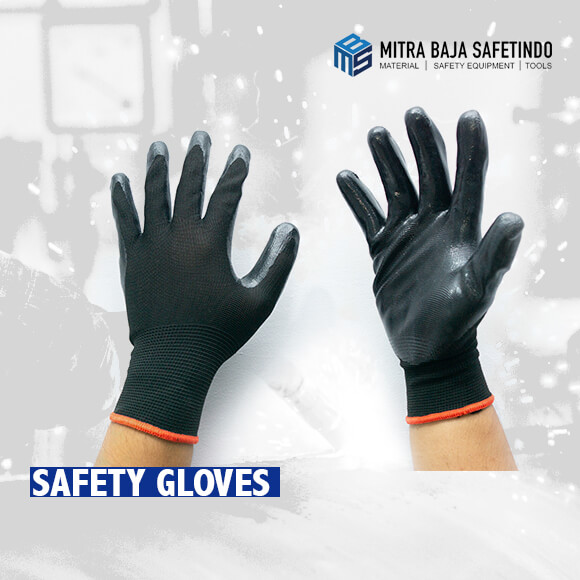 Safety Gloves, Sarung Tangan Karet